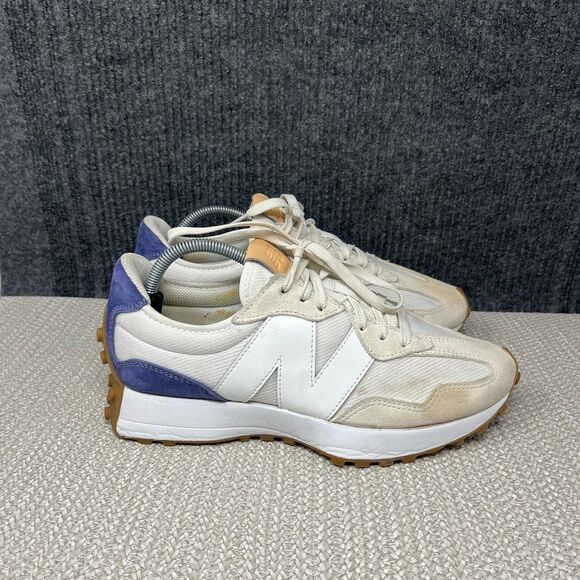 New Balance Other - New Balance 327 Linen Dream State White Navy Ivory Shoes Mens 9.5 / 11W WS327RD
